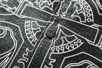 YAVIORA Embroidered Baseball Jacket