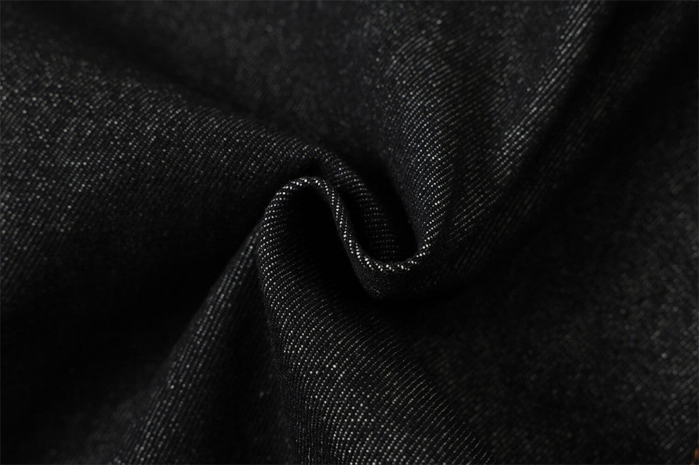 YAVIORA Deconstructed Denim Jacket