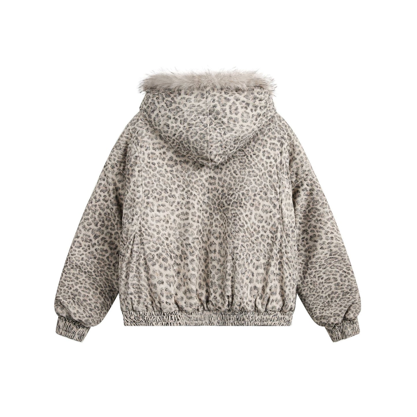 YAVIORA Leopard Print Puffer