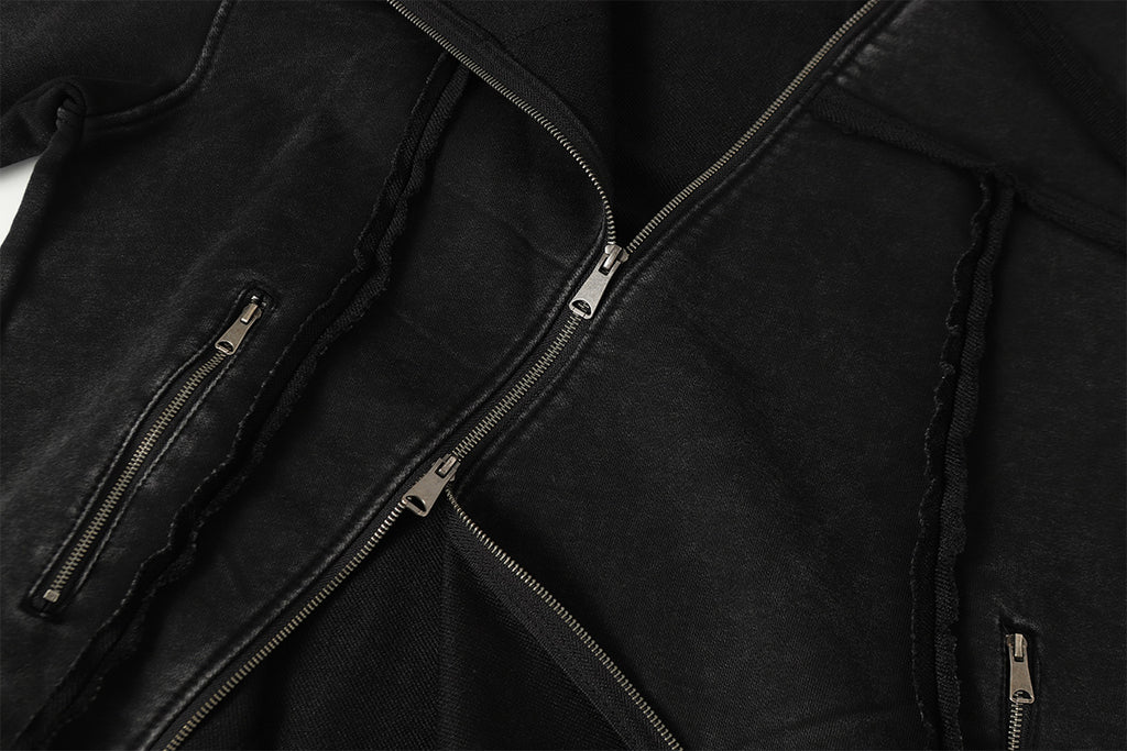 YAVIORA Deconstructed Irregular Hoodie