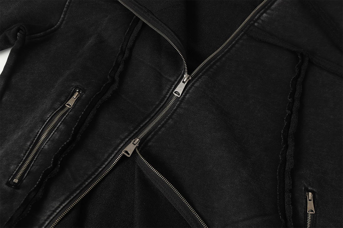 YAVIORA Deconstructed Irregular Hoodie