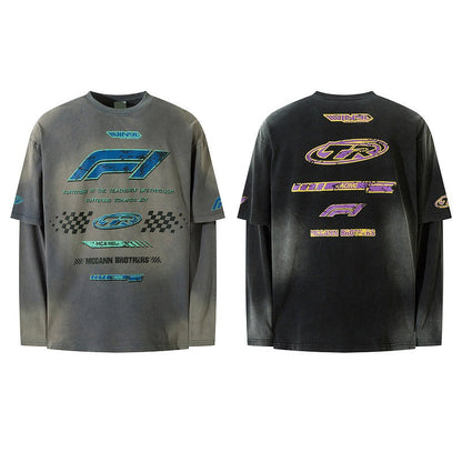 YAVIORA Racing Layered Longsleeve