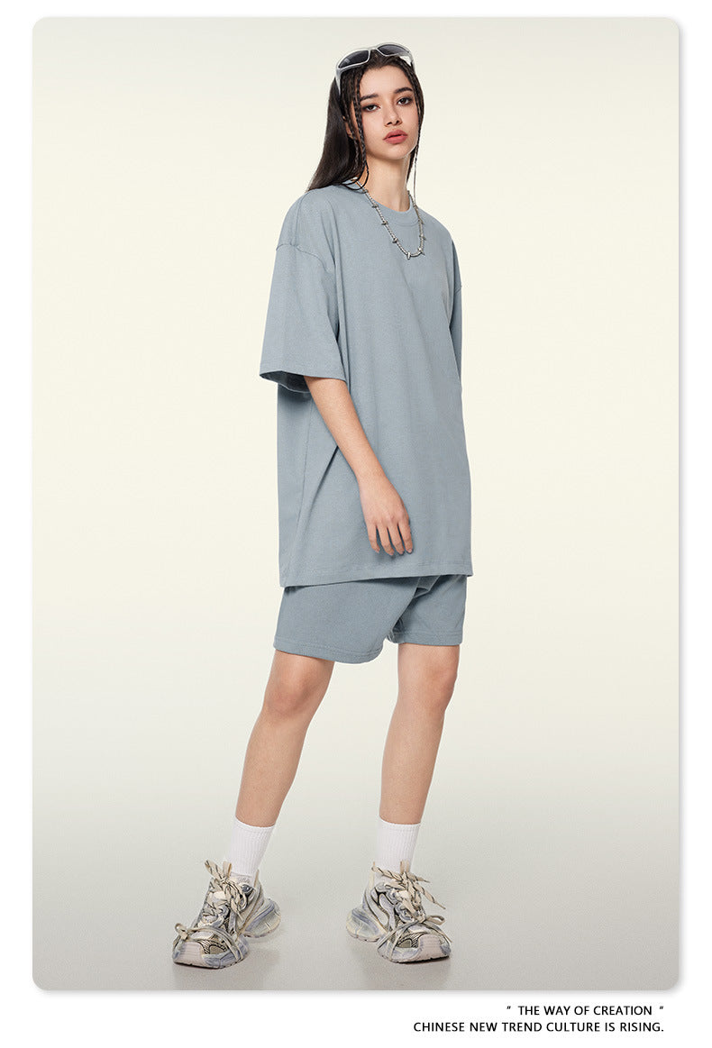 Yaviora Summer American Style Solid Color Loose T-Shirt