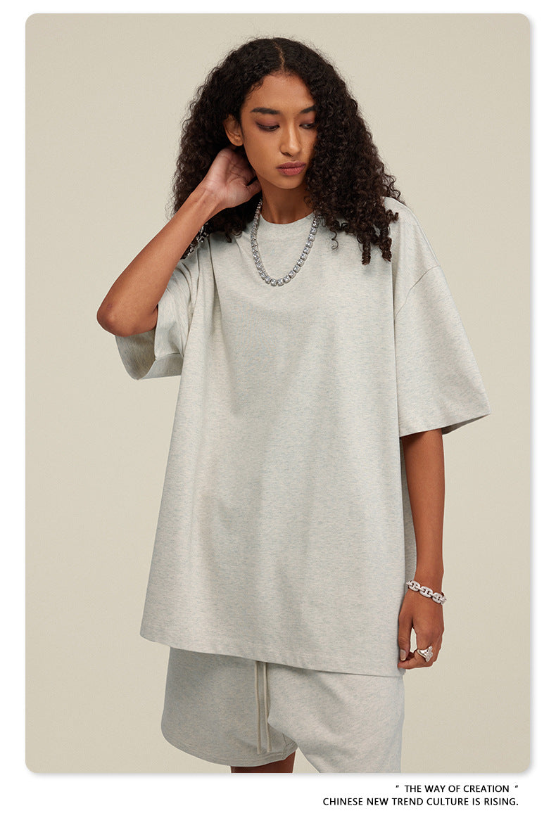 Yaviora Summer American Style Solid Color Loose T-Shirt