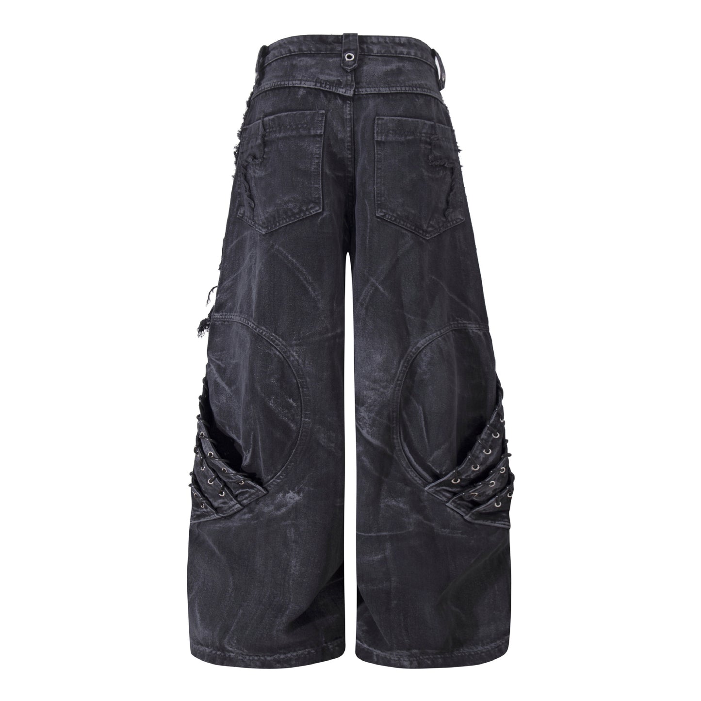 YAVIORA Painted Wash Jeans