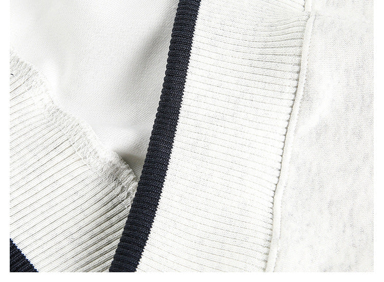 YAVIORA Gestreifte College-Jacke