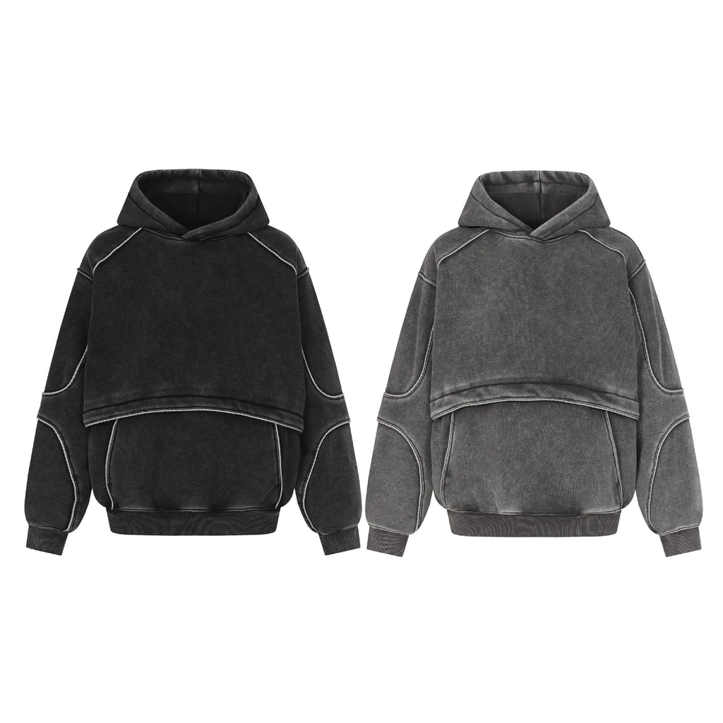 YAVIORA Functional Style American Hoodie