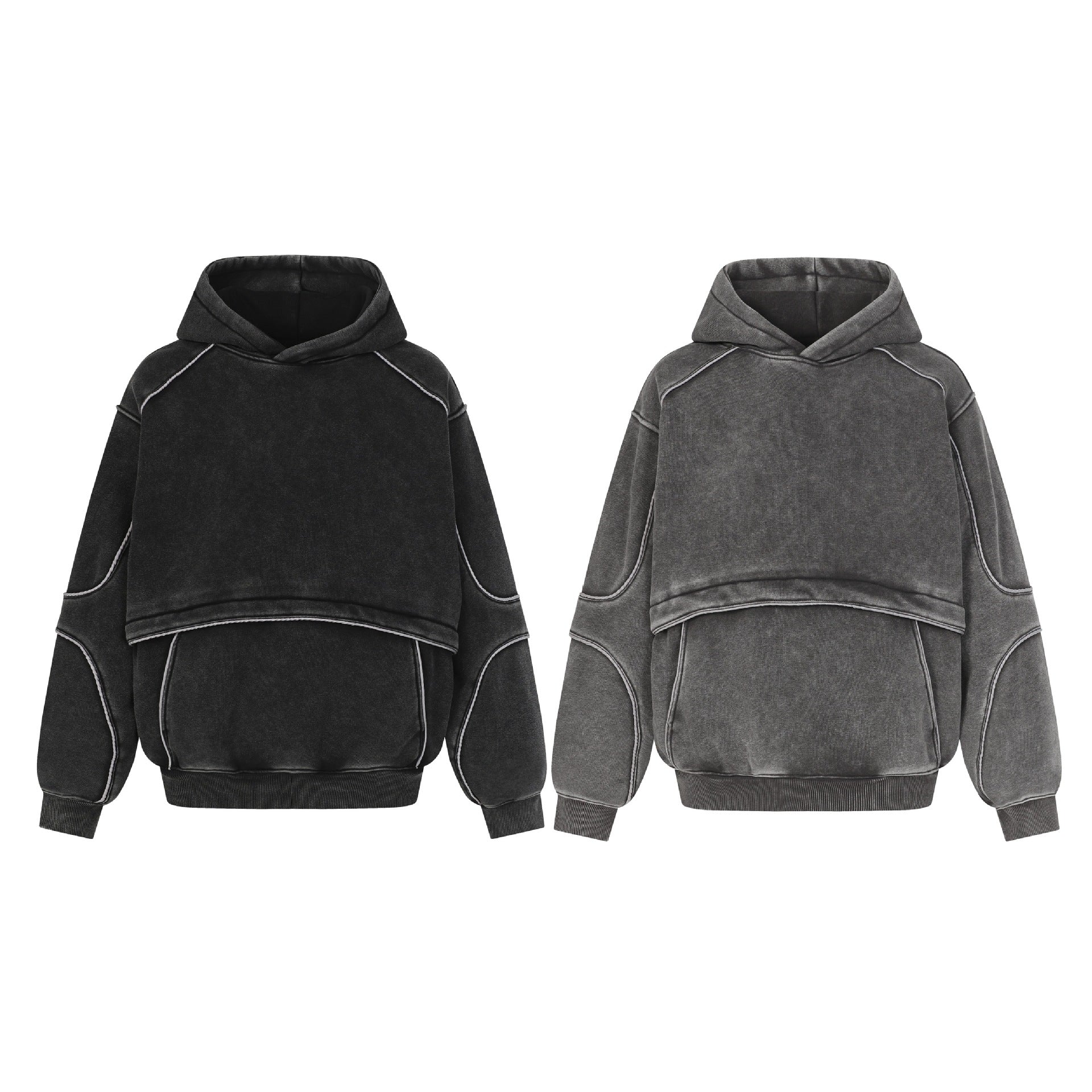 YAVIORA Functional Style American Hoodie