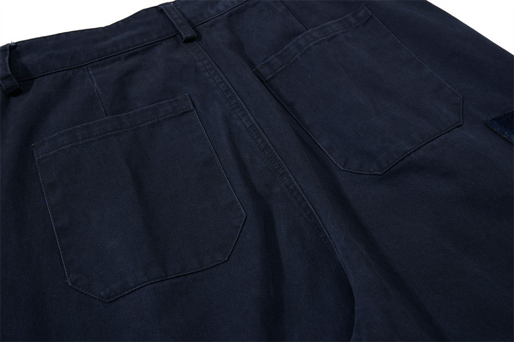 Pantalon cargo brodé YAVIORA
