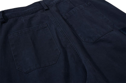 Pantalon cargo brodé YAVIORA