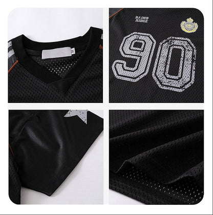 YAVIORA Football Jersey 90s Tee