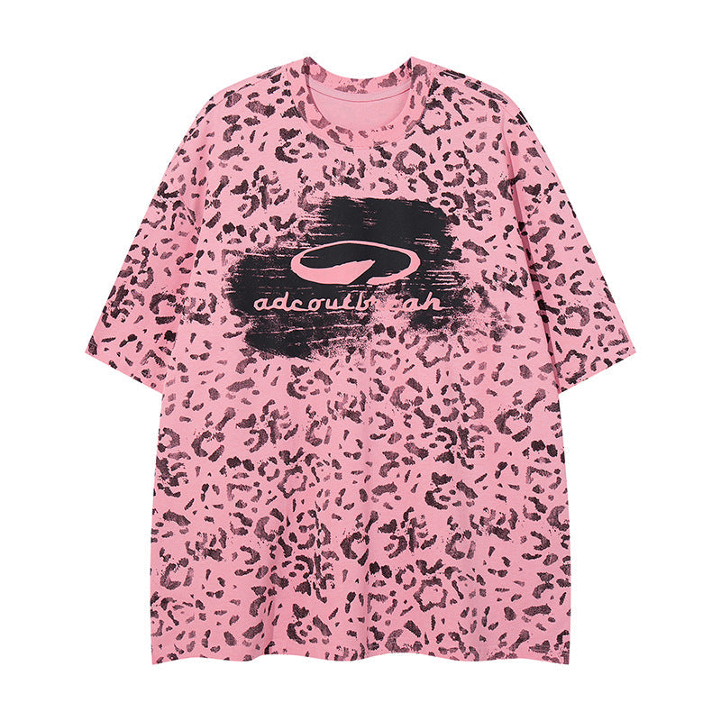 YAVIORA T-Shirt mit starker Waschung und Schriftzug