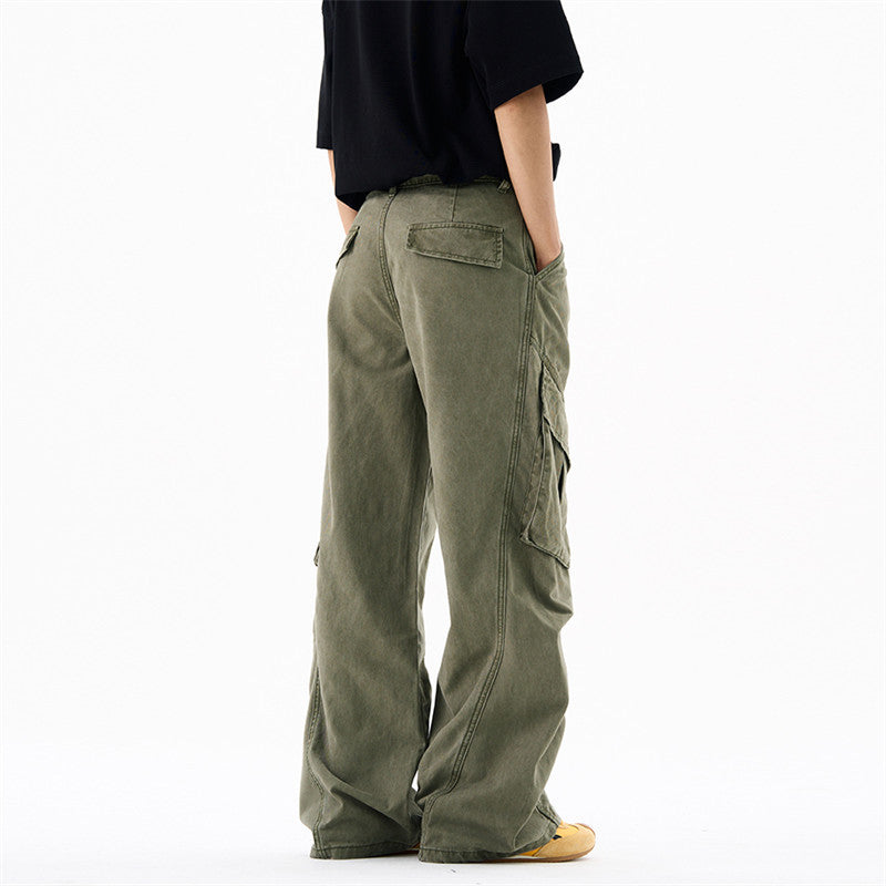 YAVIORA Pleated Cargo Pants