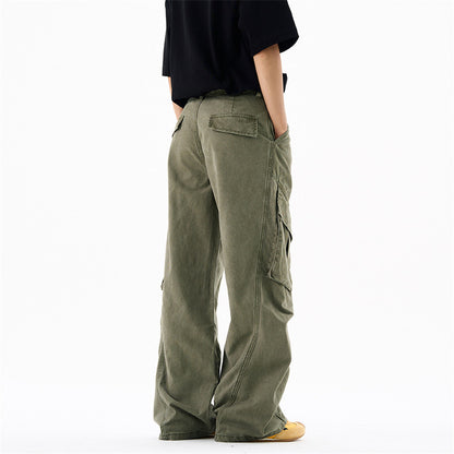 YAVIORA Pleated Cargo Pants