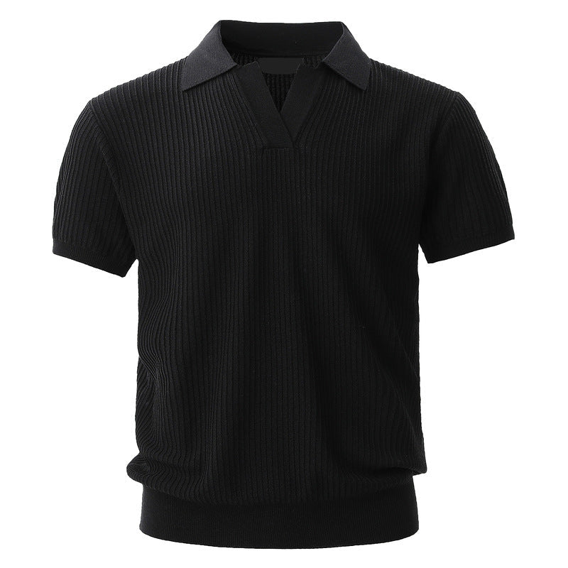 YAVIORA Knit Polo Shirt