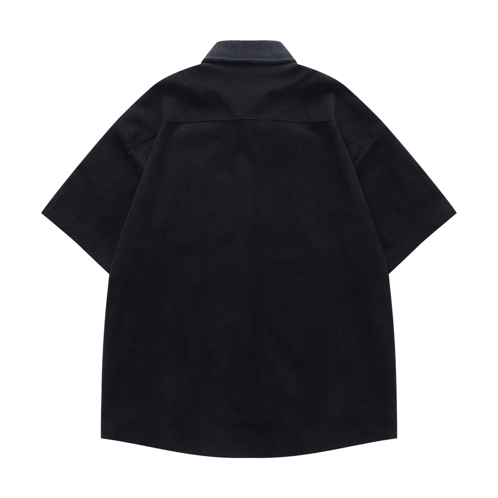 YAVIORA Corduroy Butterfly Shirt