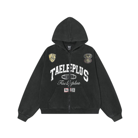 YAVIORA Collegiate Zip Hoodie
