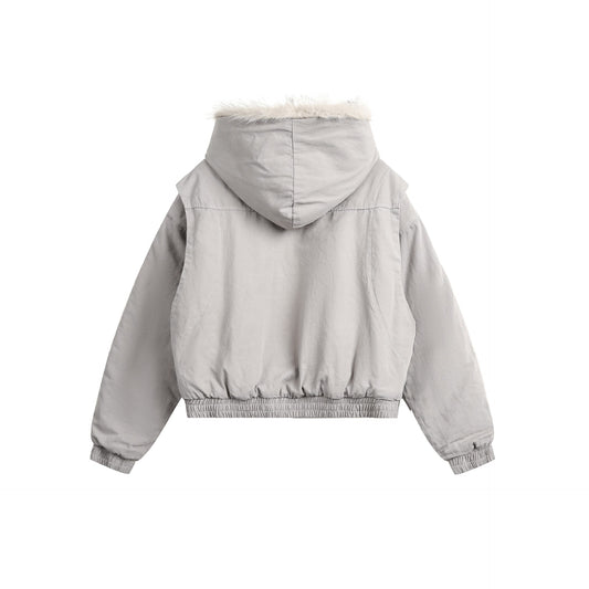 YAVIORA Eagle Hooded Puffer