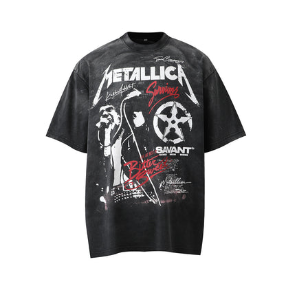 YAVIORA Rock Distressed T-Shirt