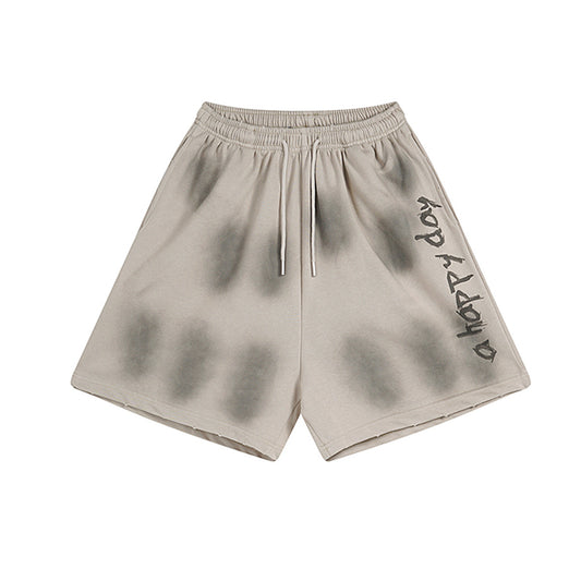 YAVIORA "Wasteland" Washed Shorts
