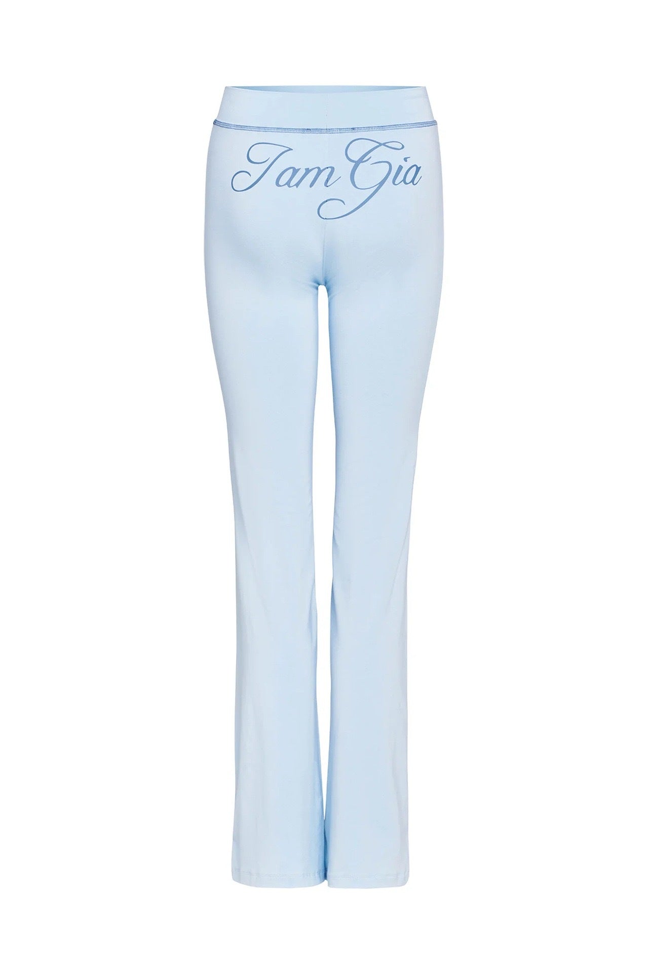 y2k hot girl letter print low-rise trousers two-piece set