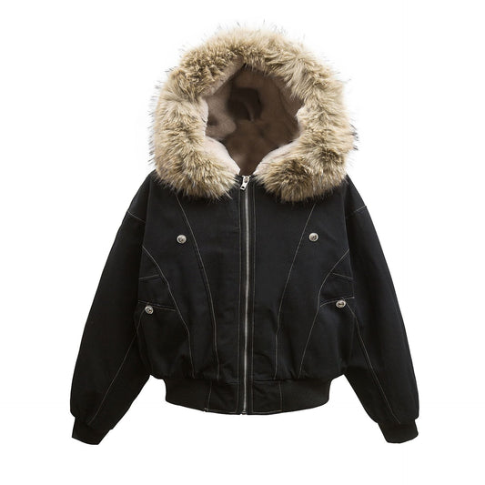 YAVIORA Fleece Hooded Parka