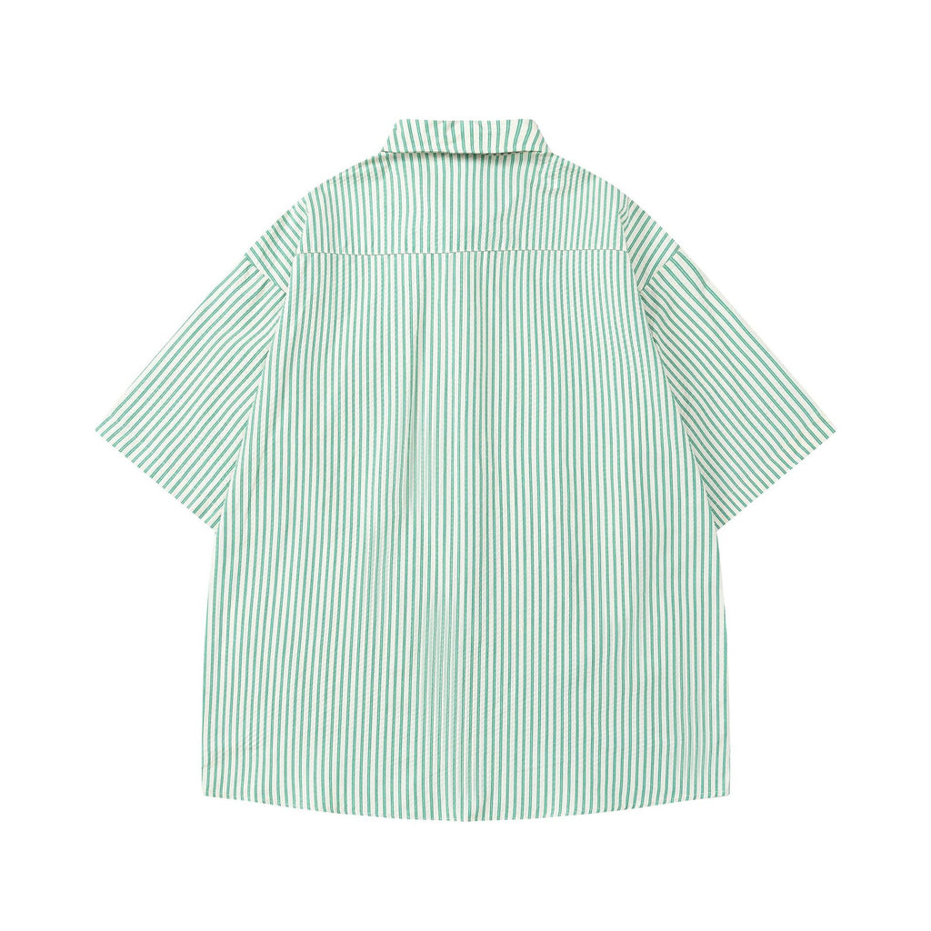 YAVIORA Chic Striped Tie Shirt