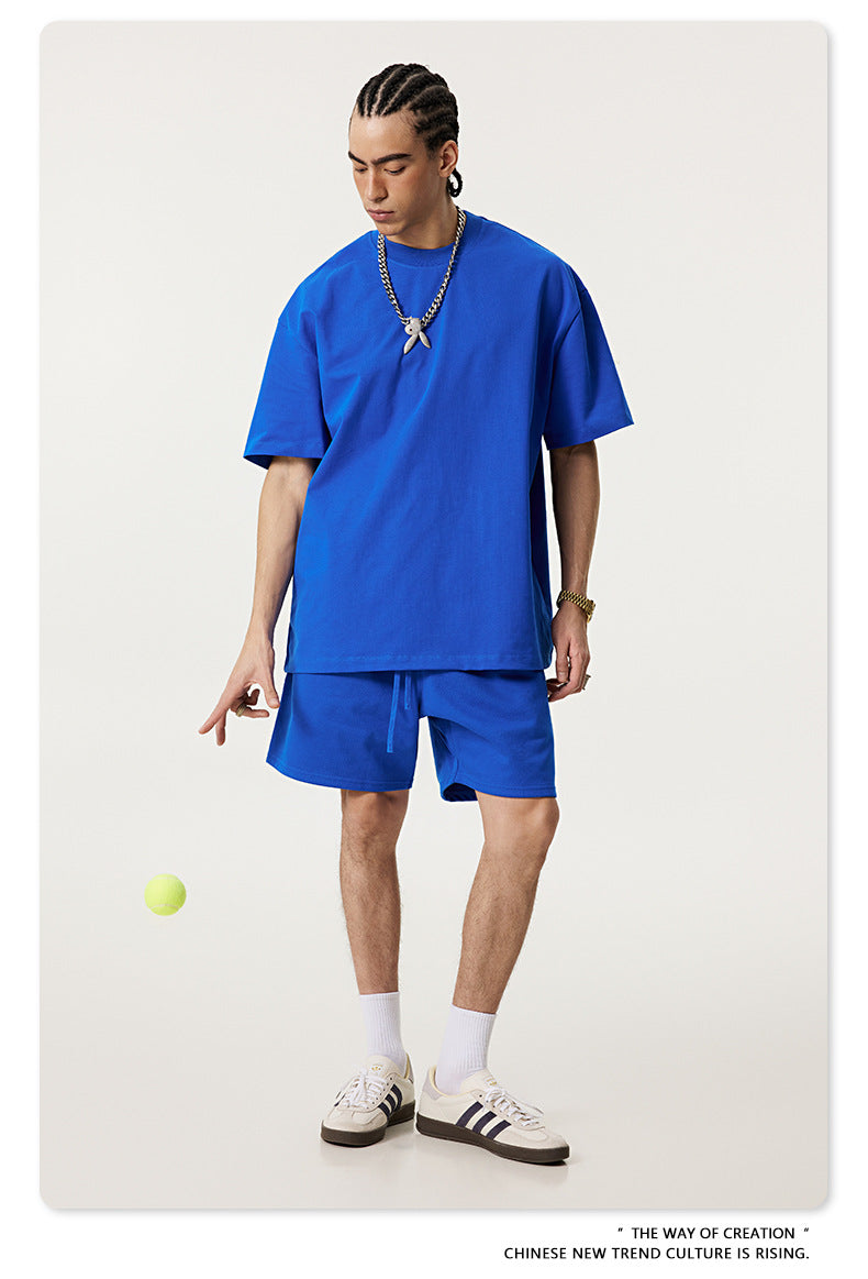 Yaviora Summer American Style Solid Color Loose T-Shirt