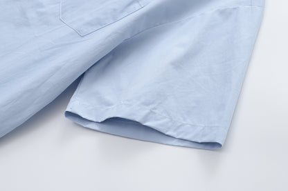 Chemise universitaire à motifs de dessin animé YAVIORA