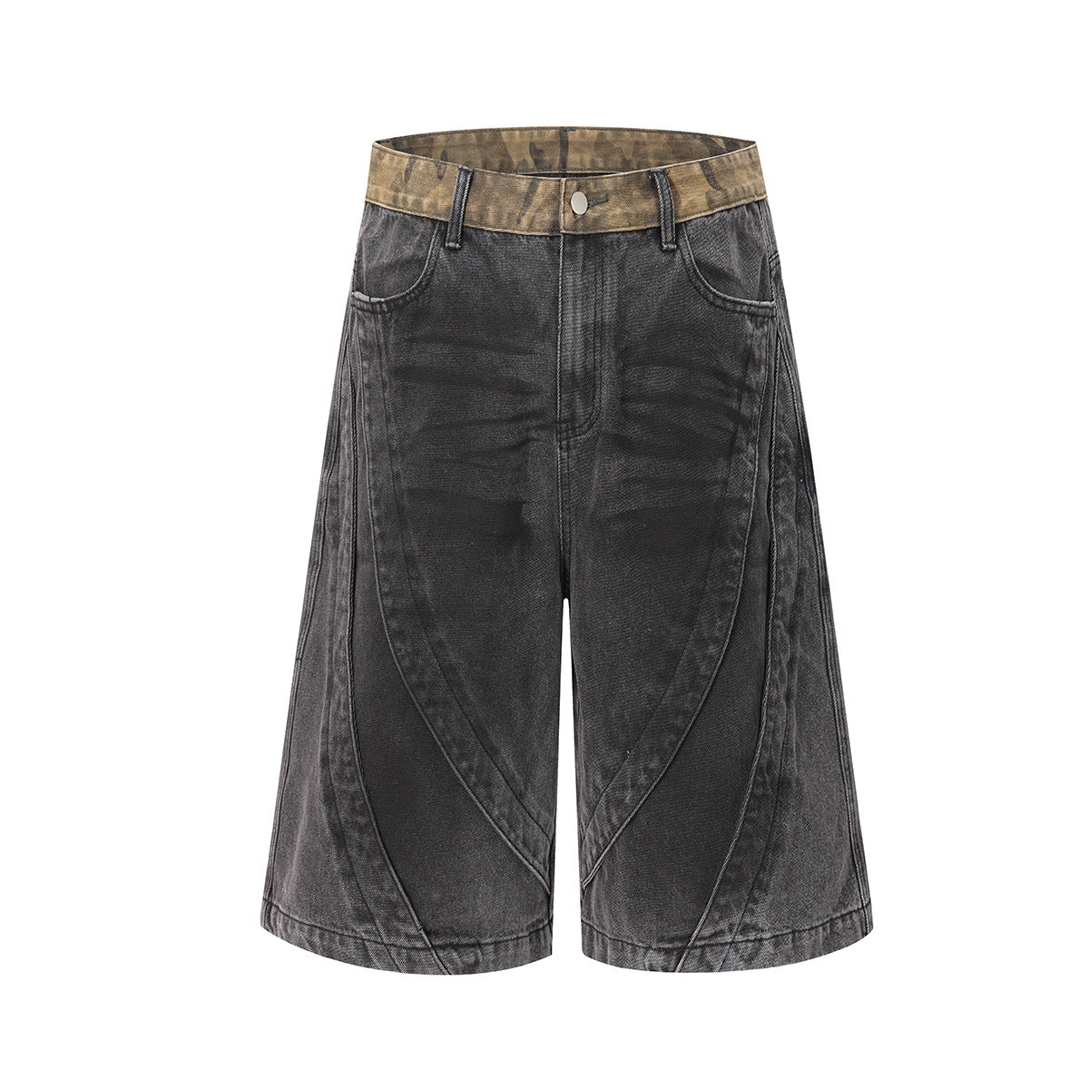 YAVIORA "Wasteland" Style Distressed Denim Shorts