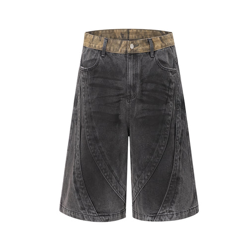 YAVIORA "Wasteland" Style Distressed Denim Shorts