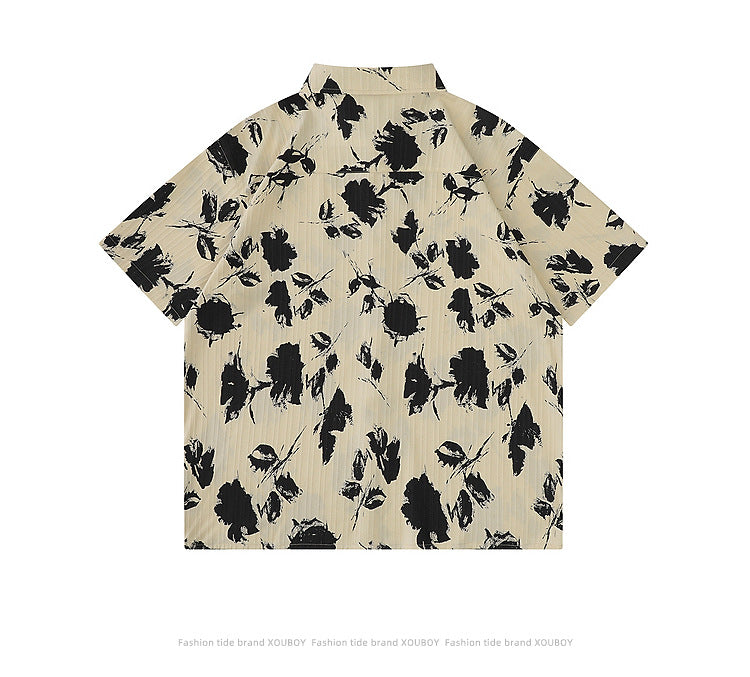 Yaviora Vintage Floral Print Shirt