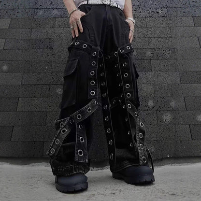YAVIORA Hardware Detail Jeans