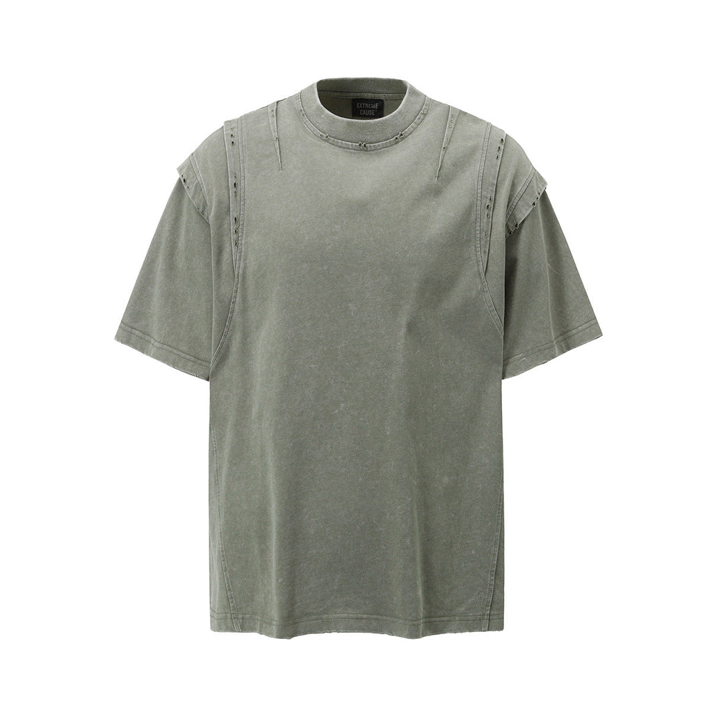 YAVIORA Technisches Washed T-Shirt