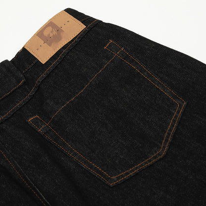 YAVIORA Jeans mit Kontrastnaht