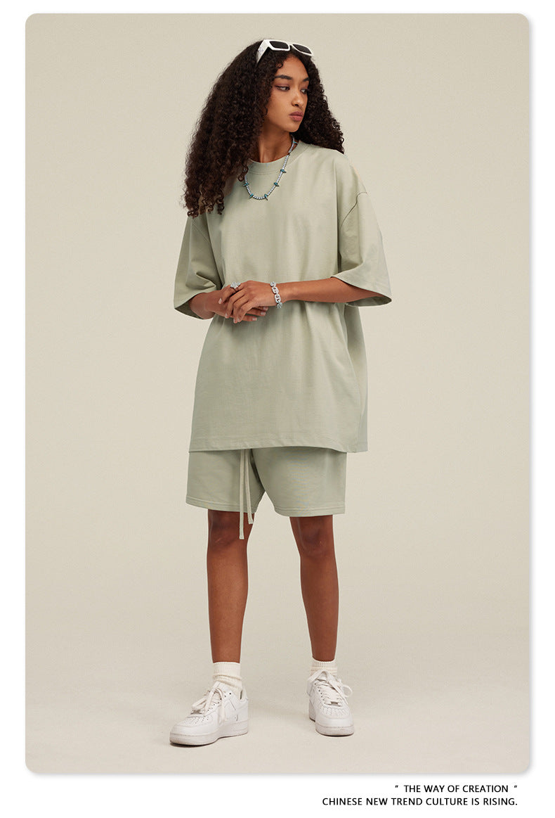 Yaviora Summer American Style Solid Color Loose T-Shirt