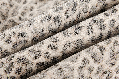 YAVIORA Leopard Print Puffer