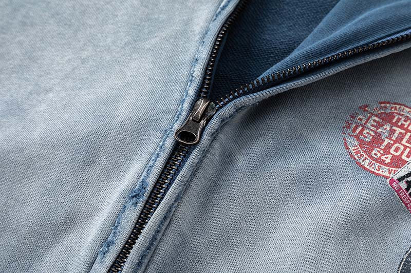 YAVIORA Abzeichen-Druck-Kapuzenpullover