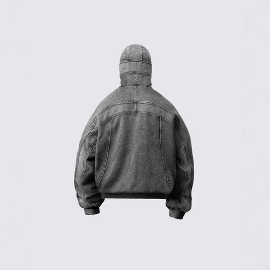 YAVIORA Full-Face Zip Hoodie