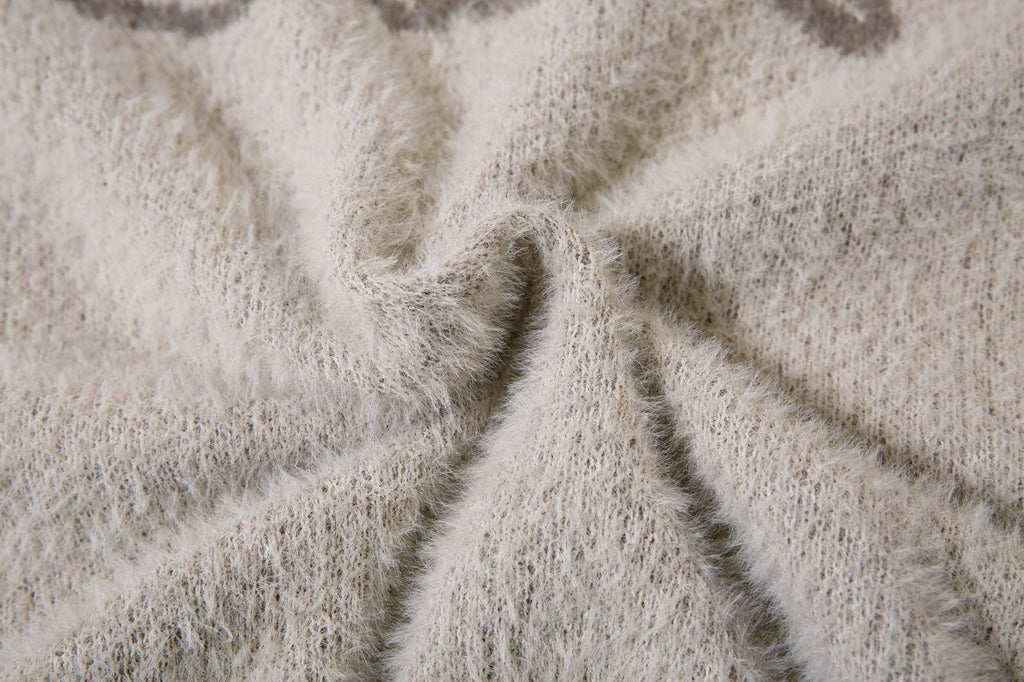 YAVIORA Jacquard Knit Sweater