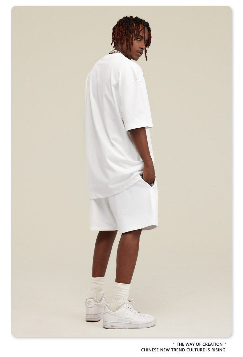 Yaviora Summer American Style Solid Color Loose T-Shirt