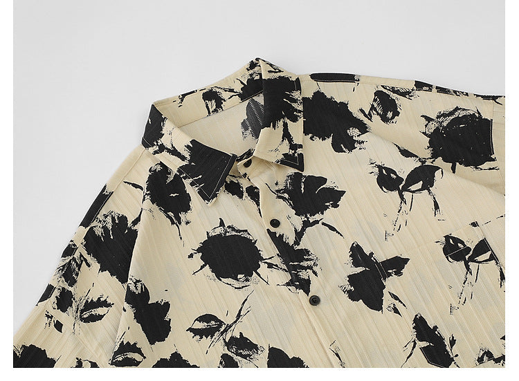 YAVIORA Floral Vintage Shirt