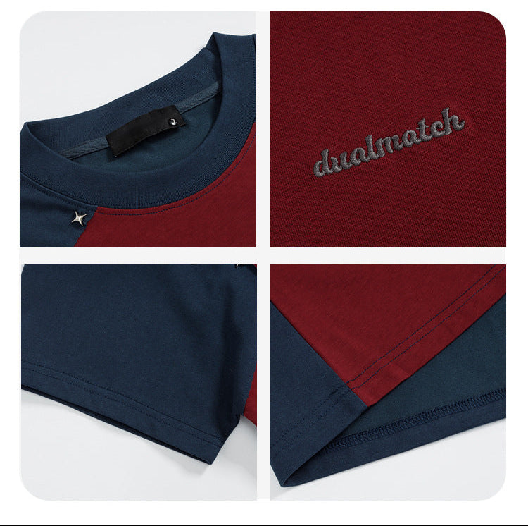 Yaviora Star and Rivet Short-Sleeve T-Shirt