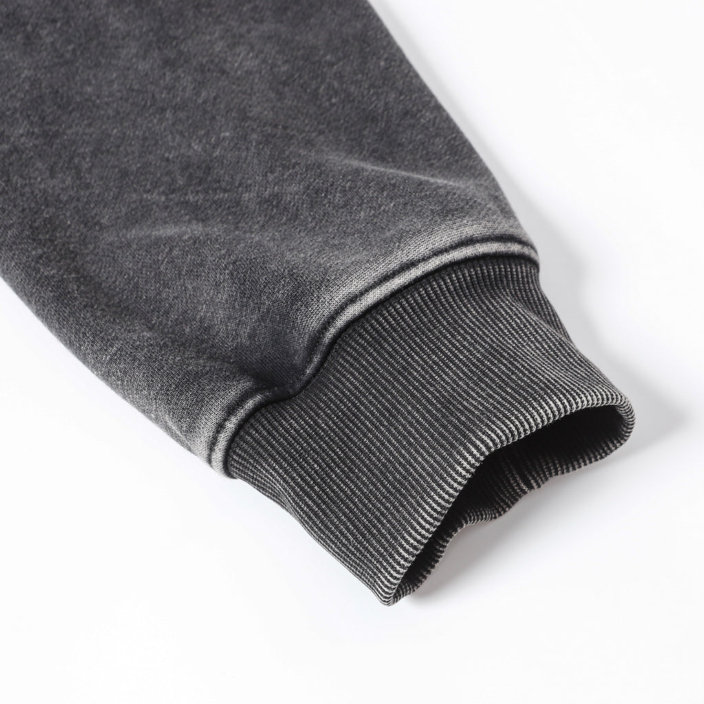 YAVIORA Wasteland Washed Zip-Up Sweatshirt