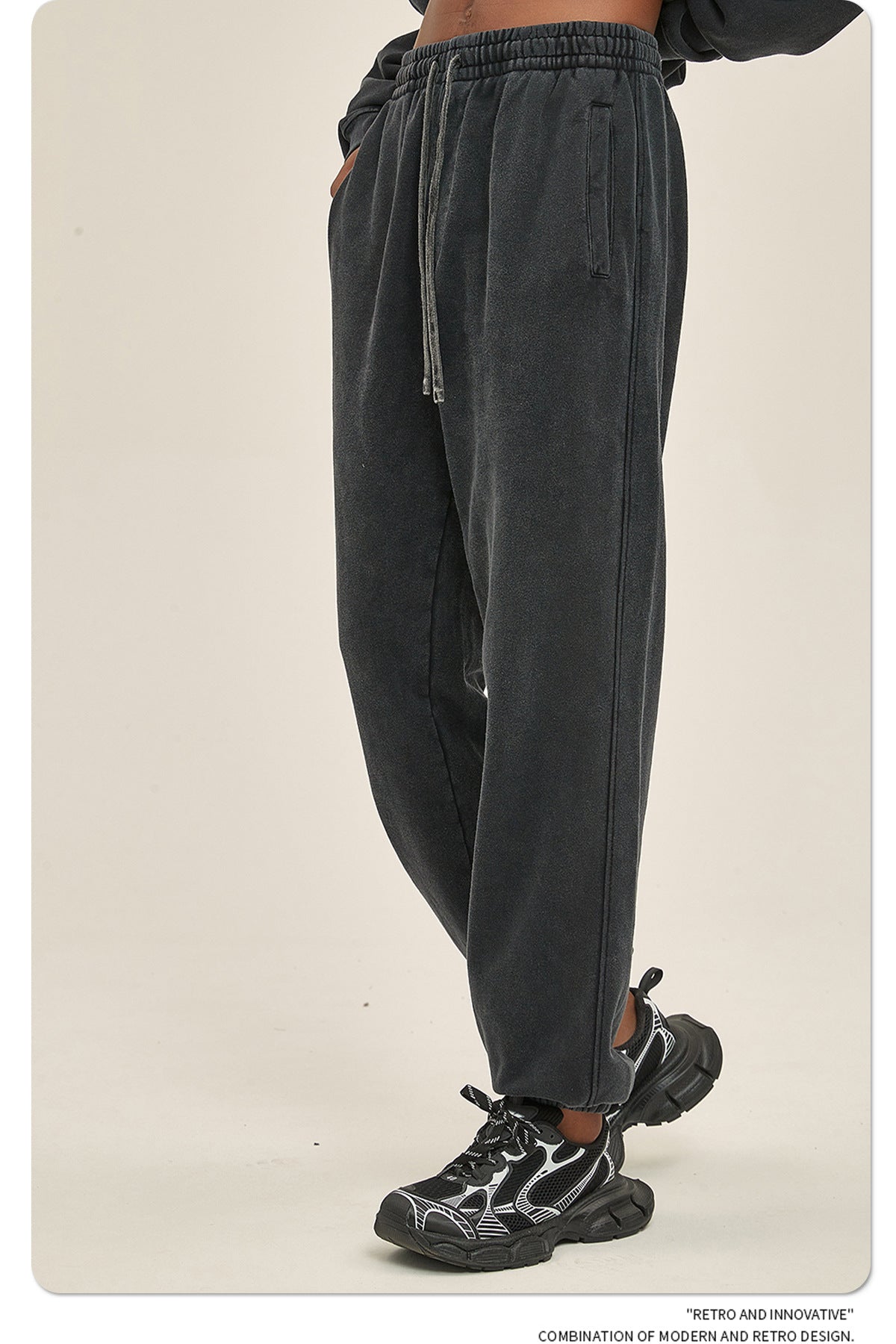 Yaviora Batik Distressed Loose Fit Trousers