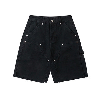 Short en jean vieilli YAVIORA