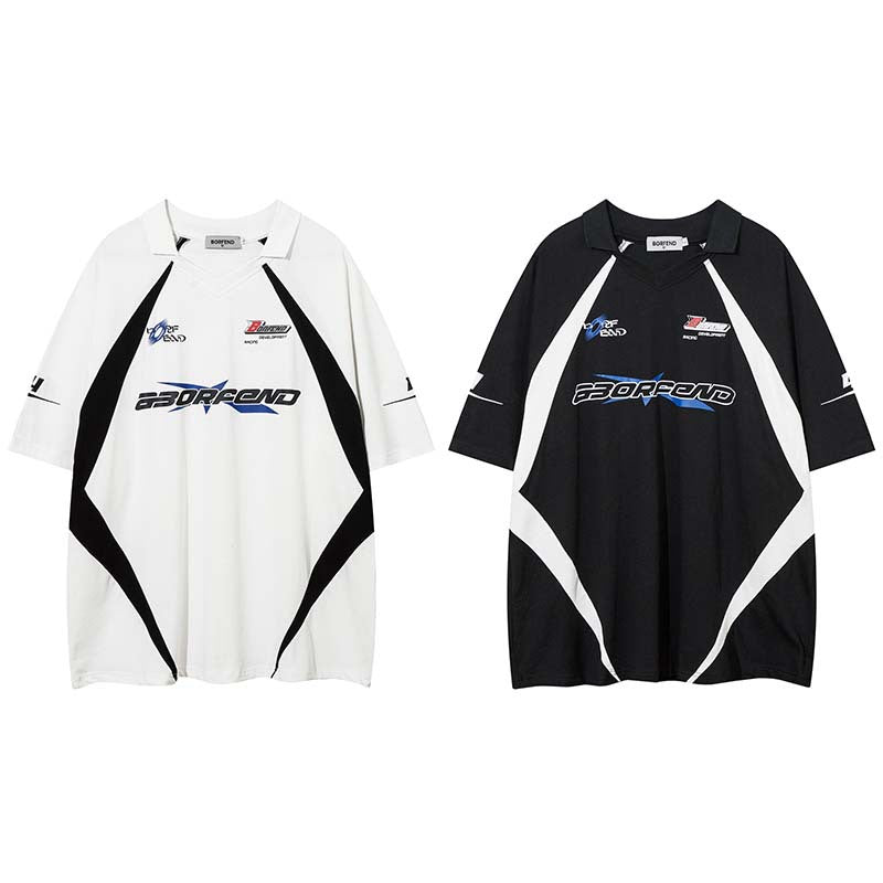 YAVIORA Colorblock-Sportshirt
