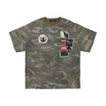 YAVIORA Vintage Camo Graphic T-Shirt