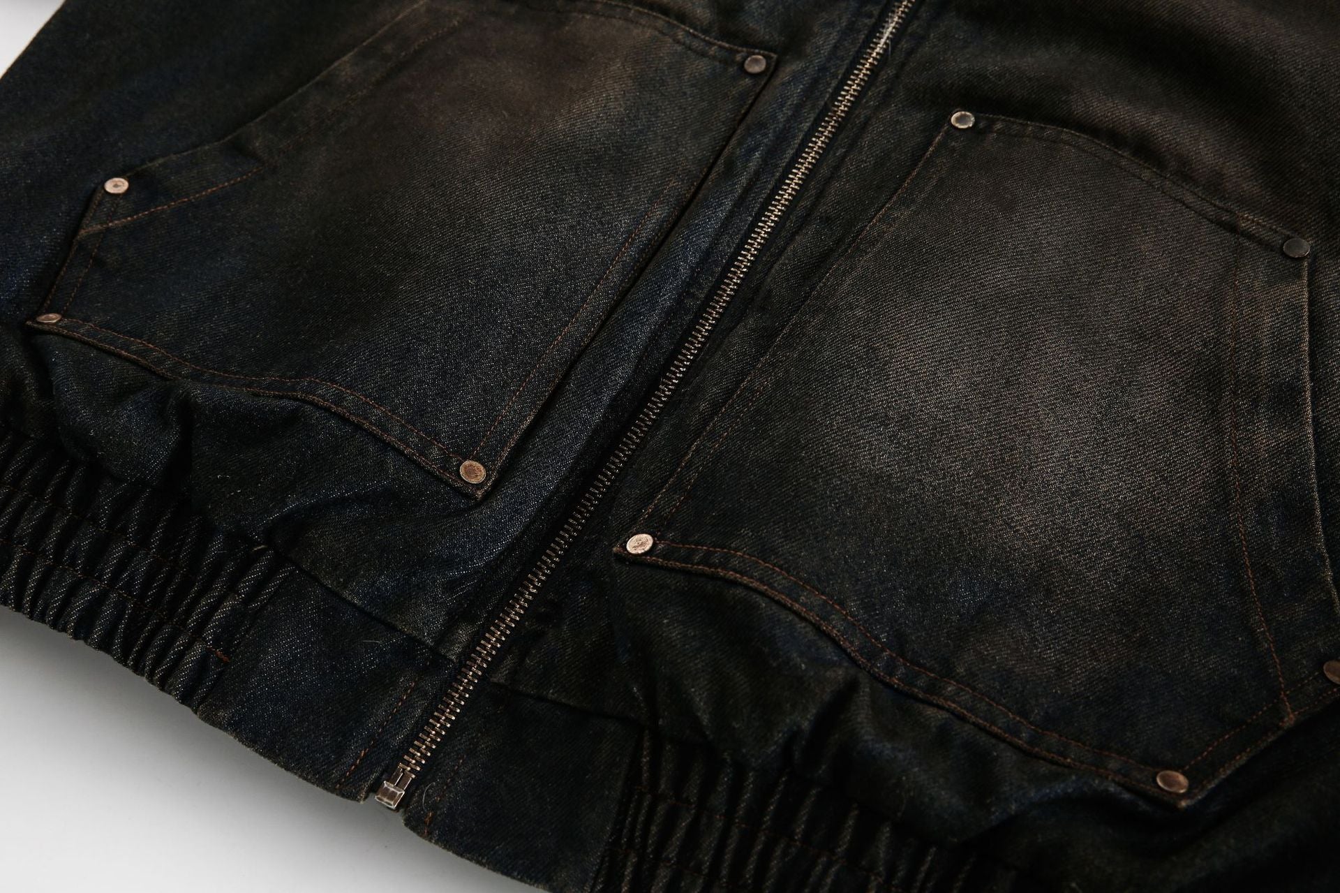 YAVIORA Denim Puffer Jacket