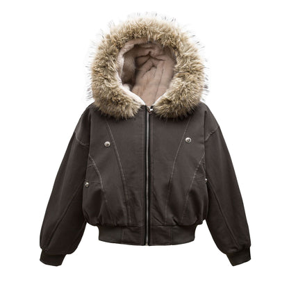 YAVIORA Fleece Hooded Parka